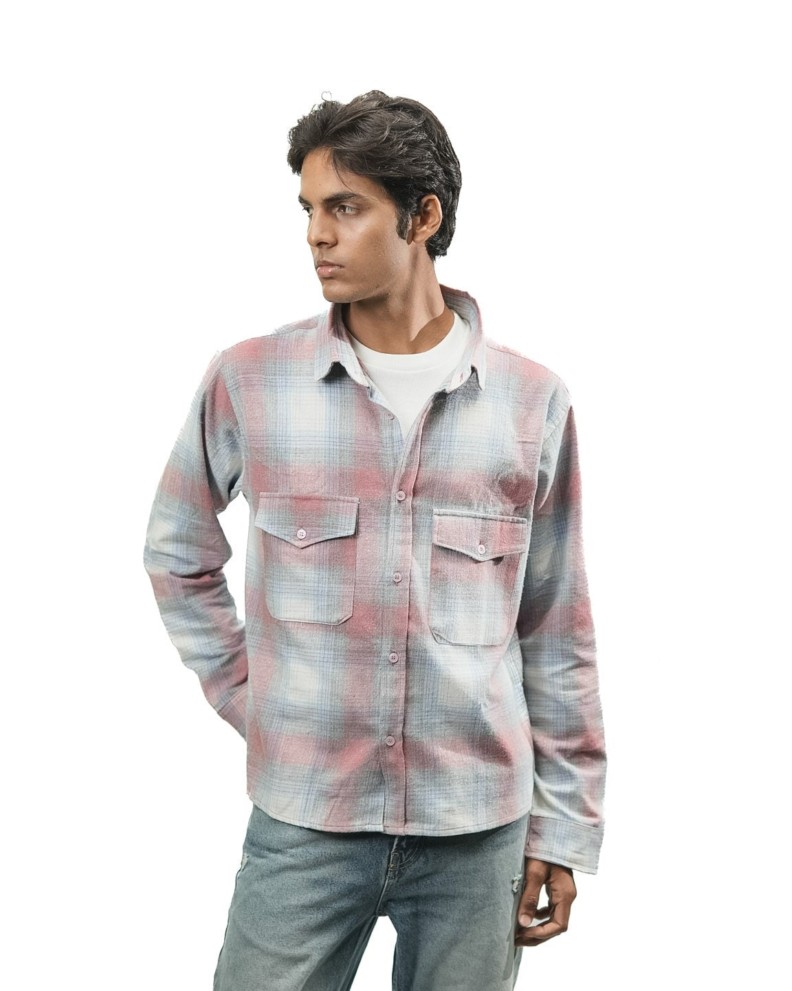 Dust Pink Flannel