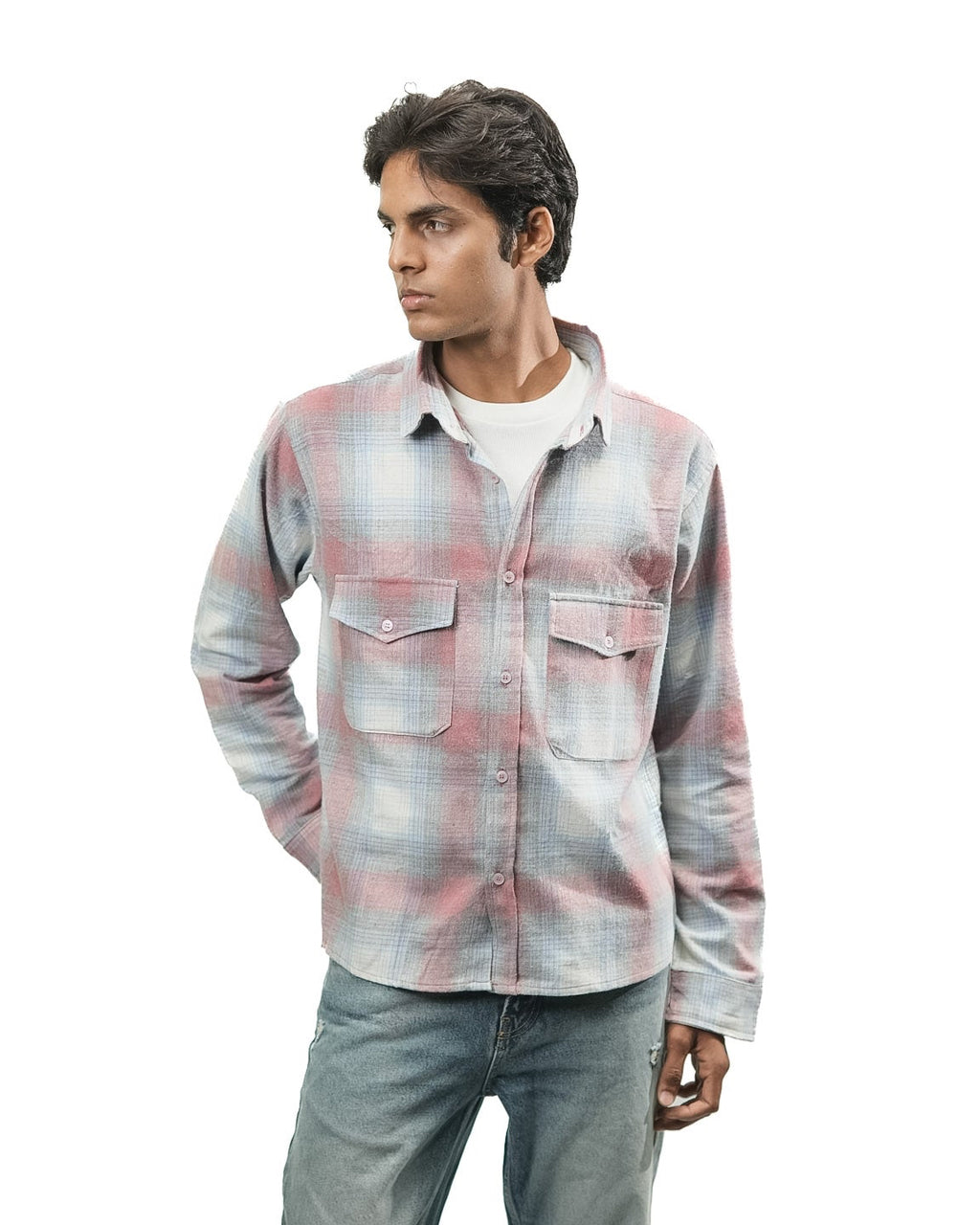 Dust Pink Flannel