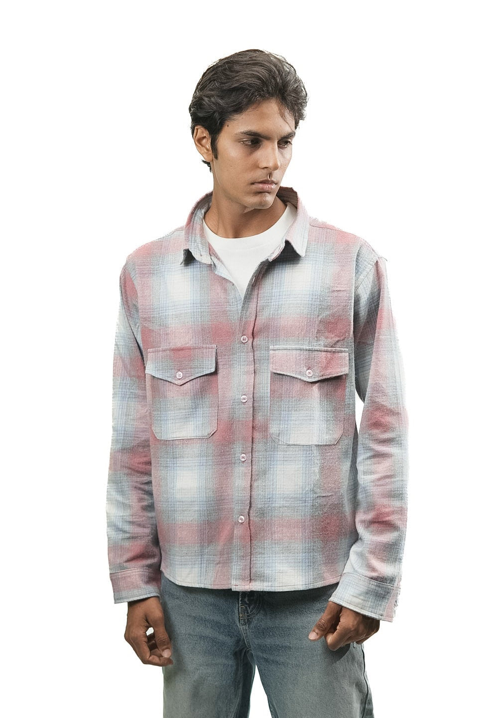 Dust Pink Flannel