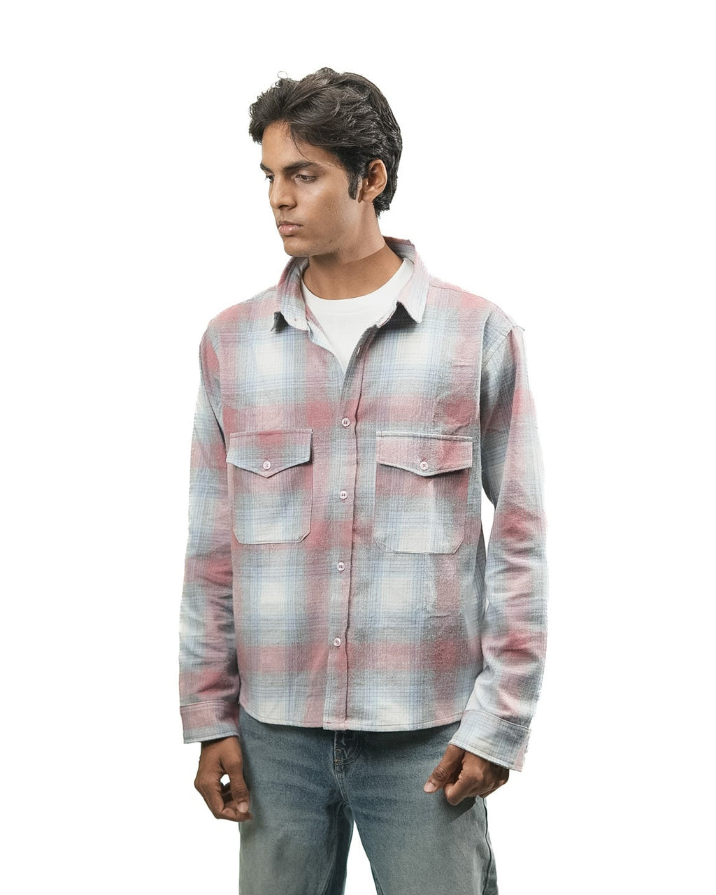 Dust Pink Flannel