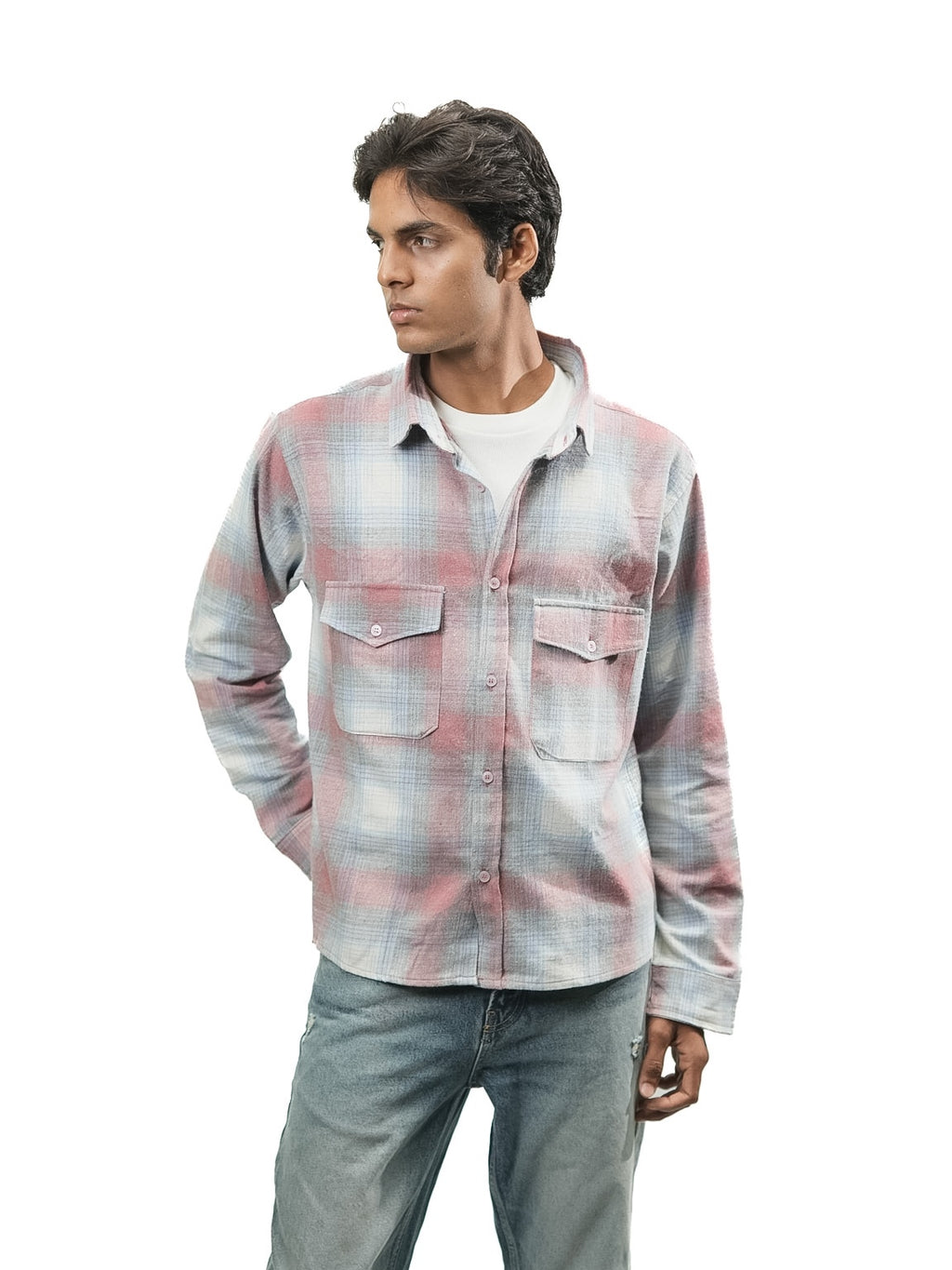 Dust Pink Flannel