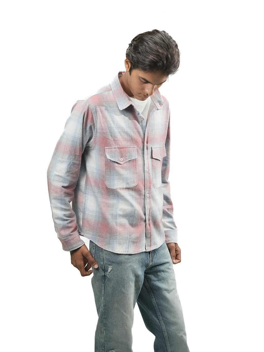 Dust Pink Flannel