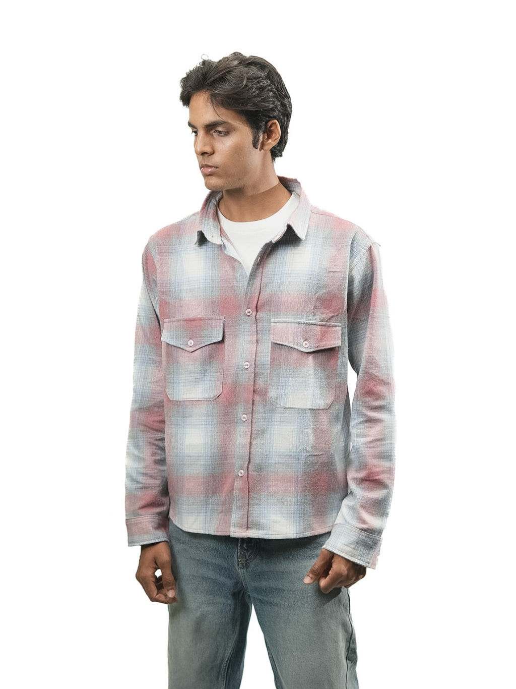 Dust Pink Flannel