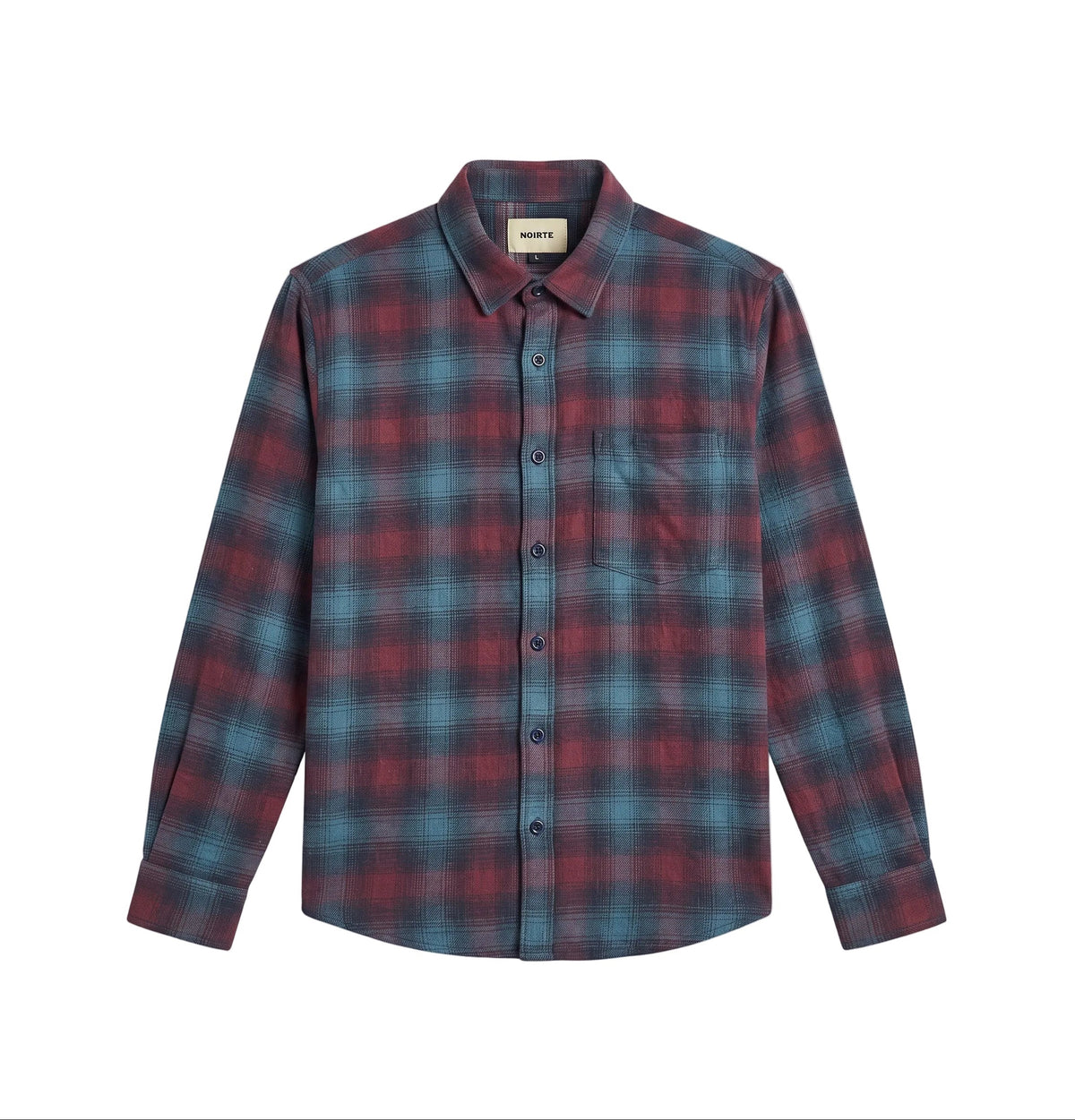 Midnight Flannel SHIRT by NOIRTE