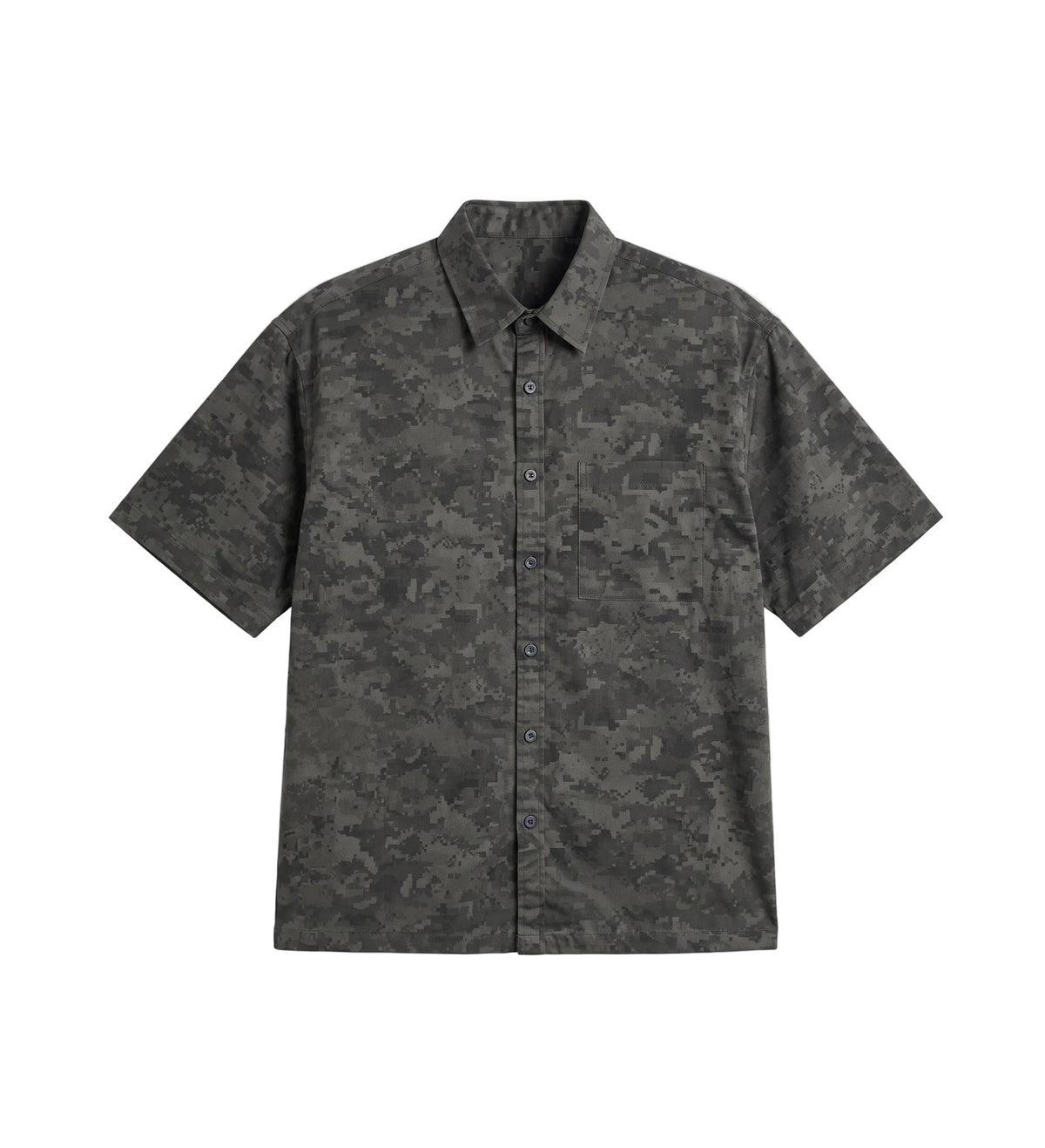 GREY UTILITY SHIRT SHIRT by NOIRTE