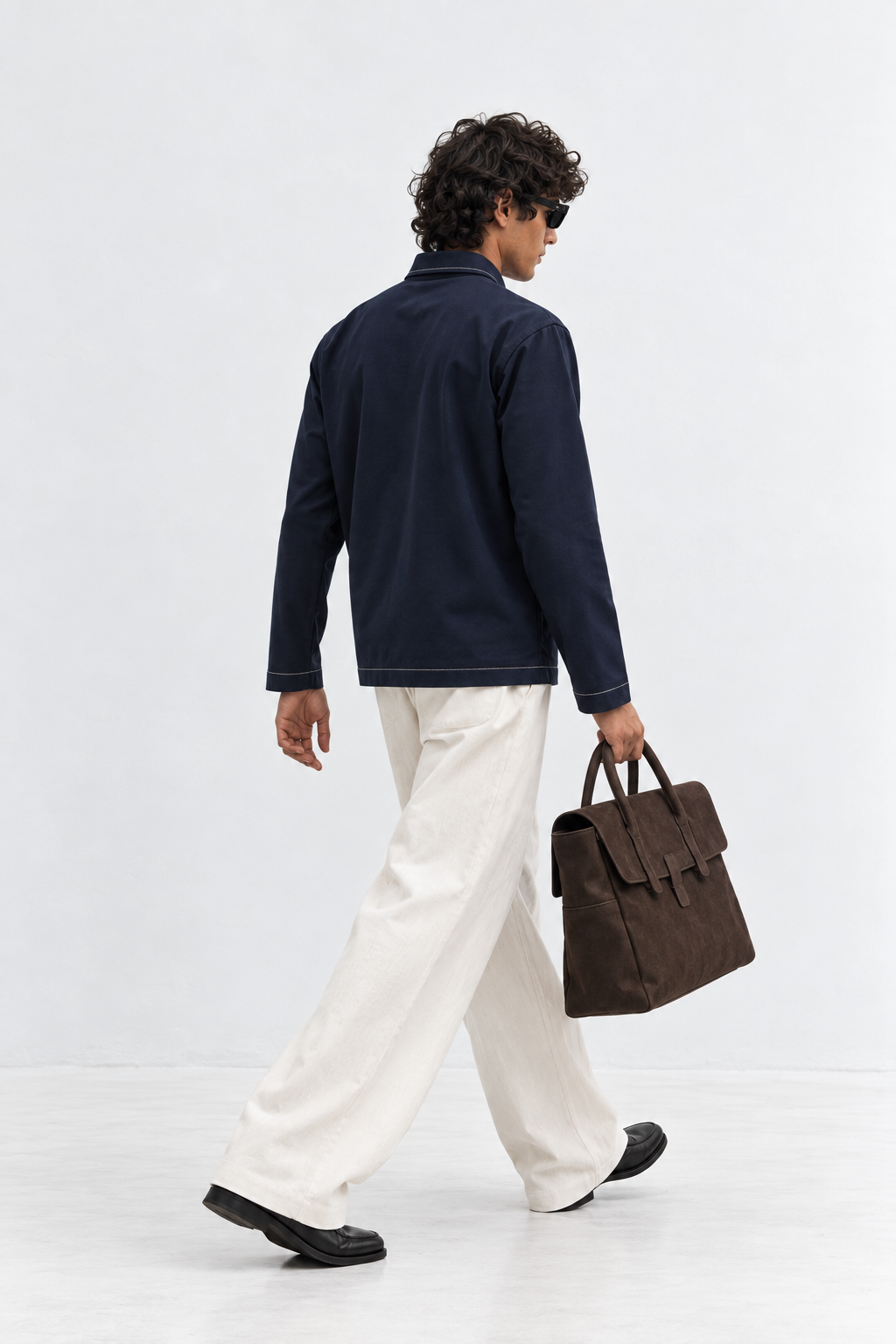 NAVY BLUE POLO POLO by NOIRTE