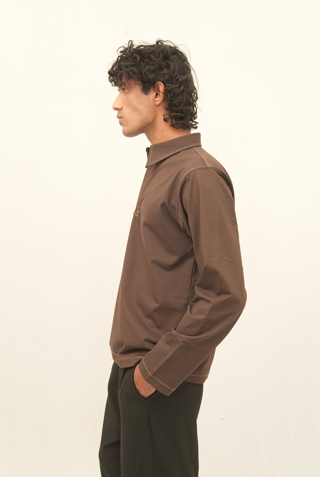BROWN POLO