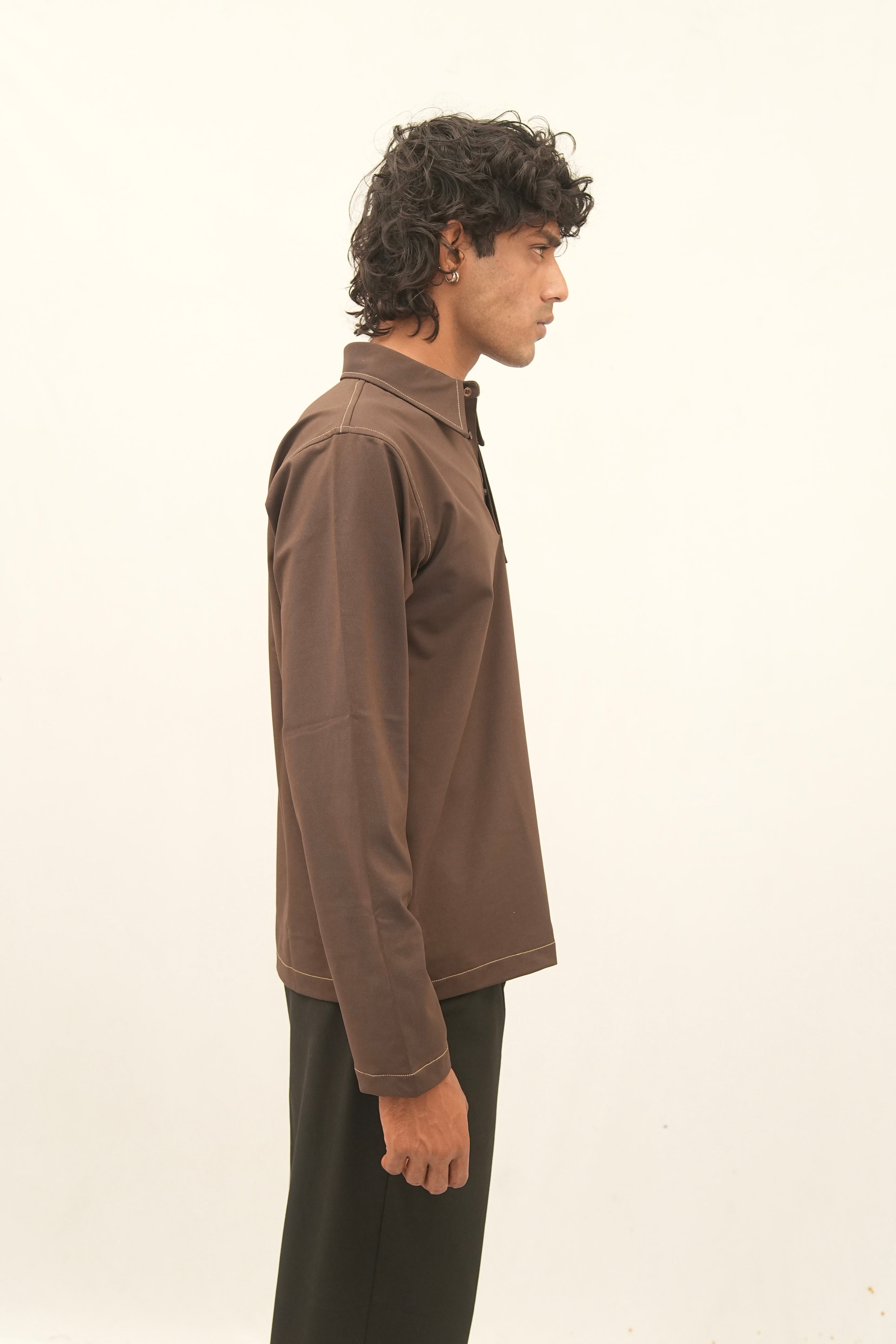 BROWN POLO