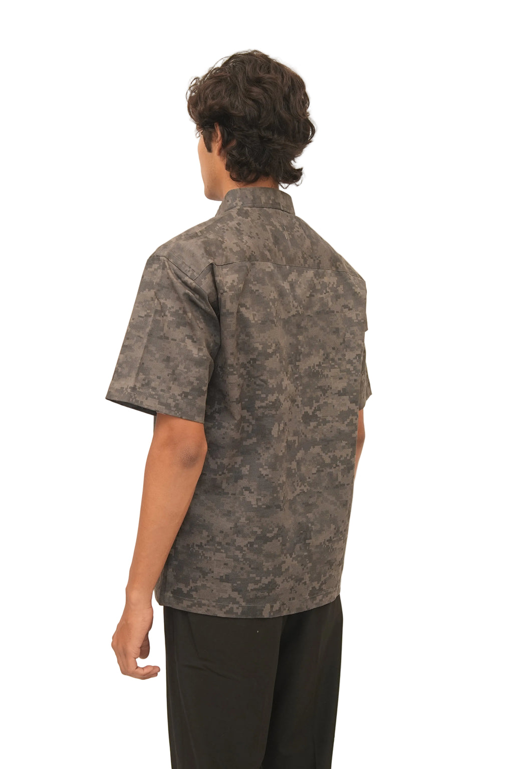 GREY UTILITY SHIRT