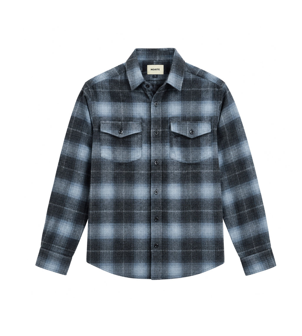 Shadow Flannel SHIRT by NOIRTE