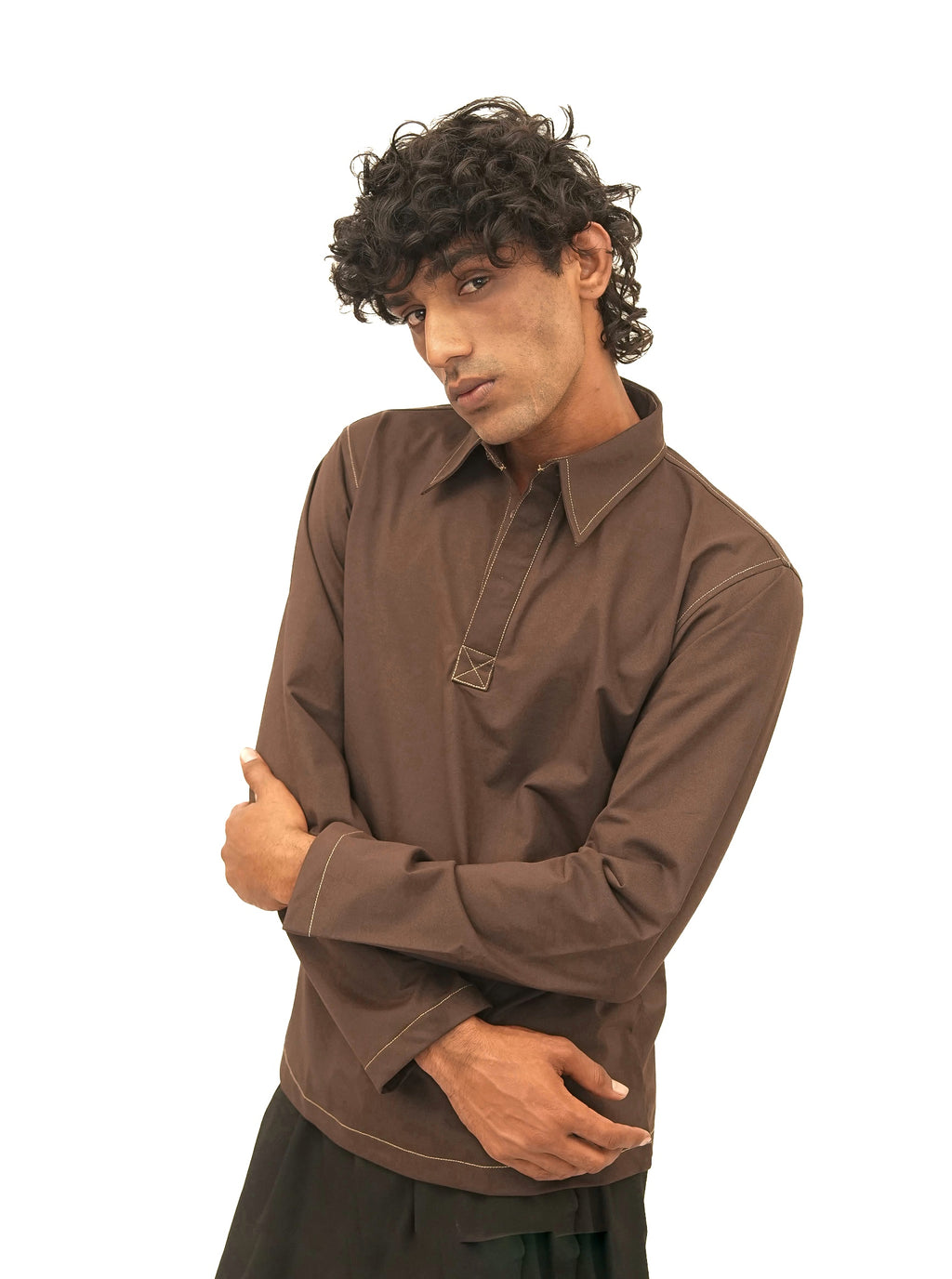 BROWN POLO